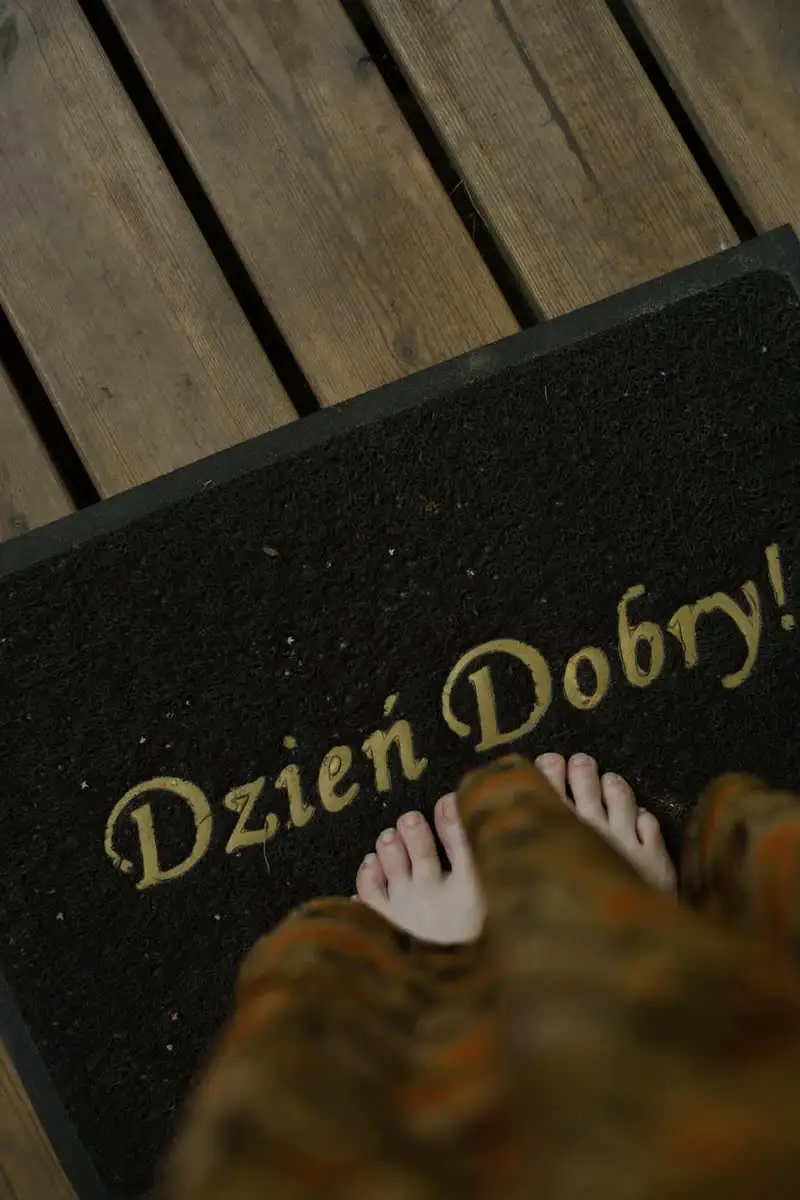 Wycieraczka „Dzień Dobry!”